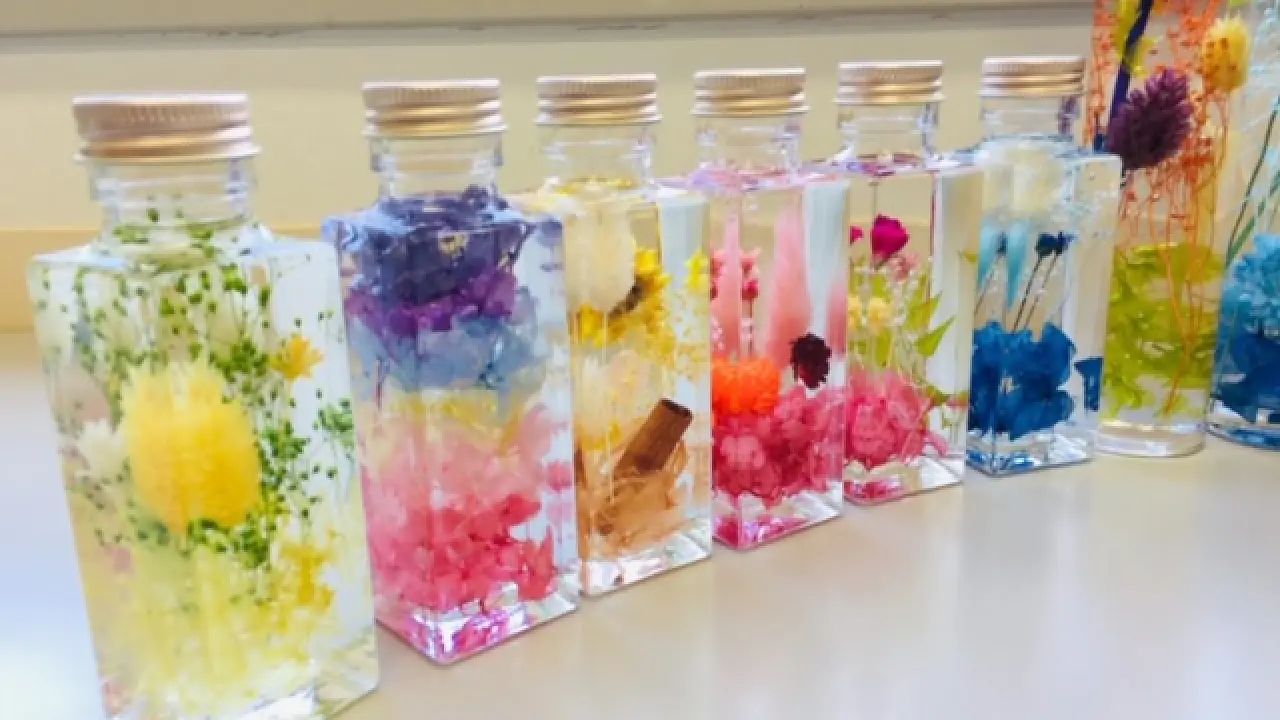 Make a Mini Bottle Herbarium