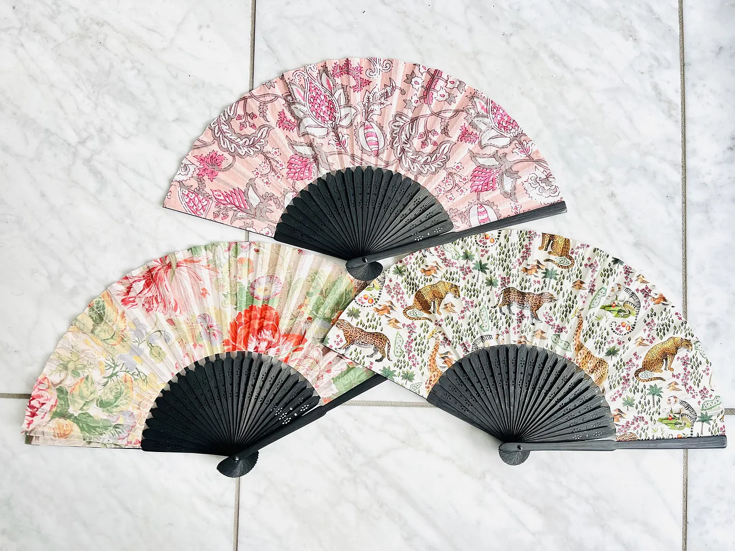 ファブリック扇子