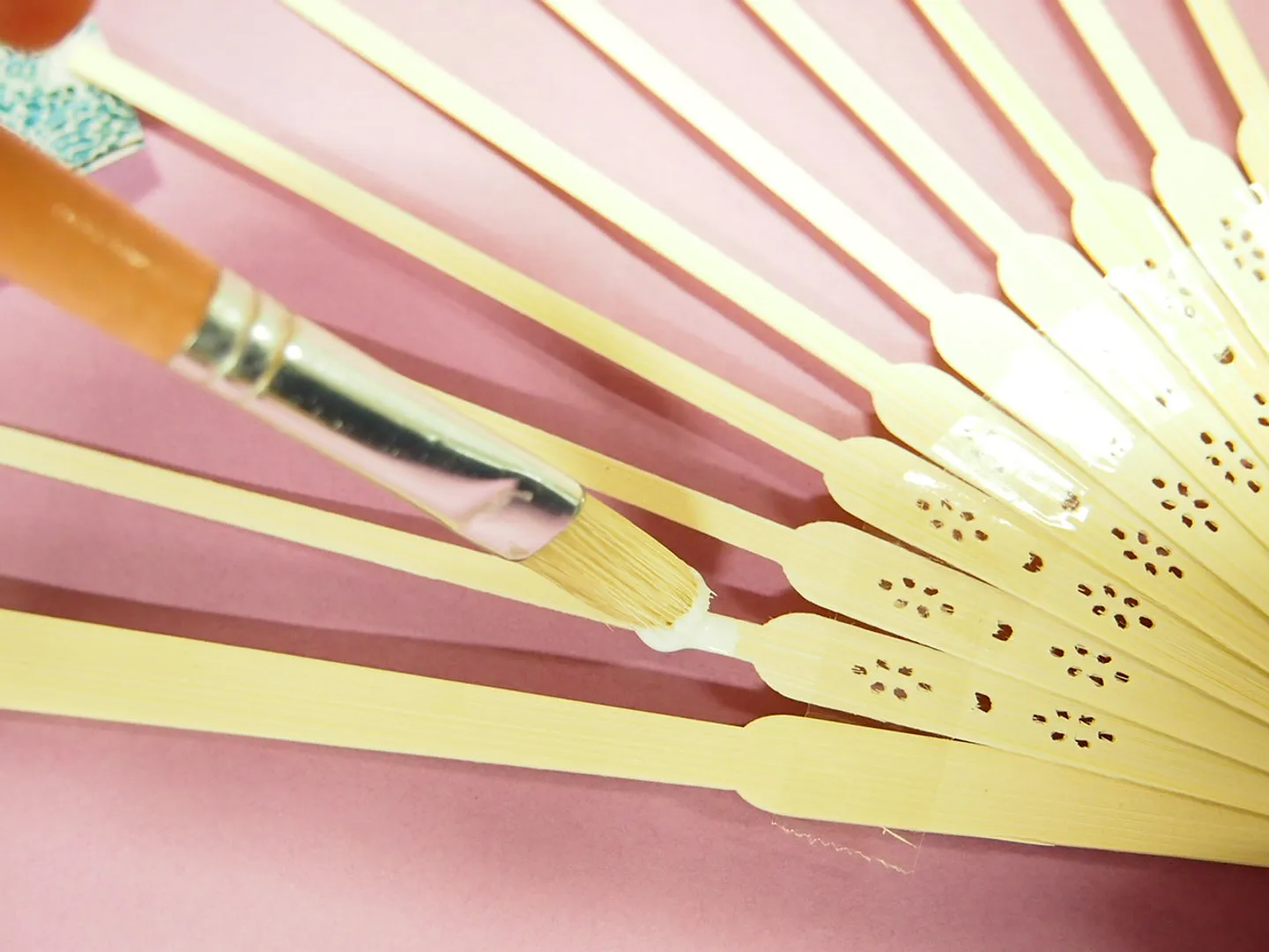 ファブリック扇子