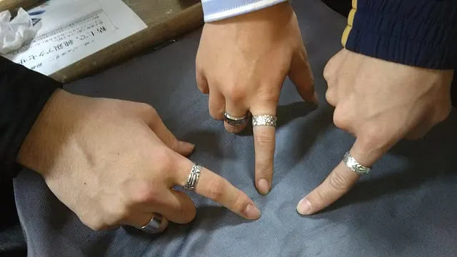 シルバーアクセサリー制作体験