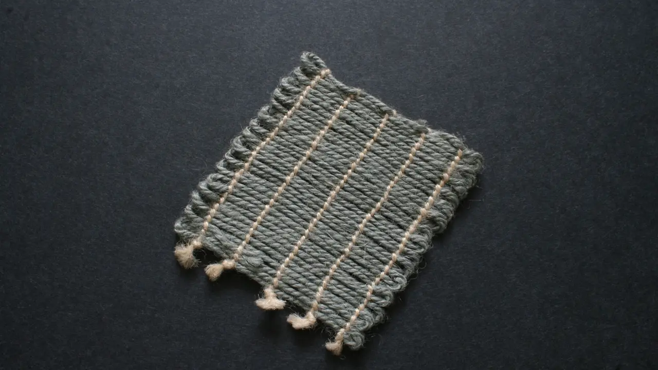 린넨 컵받침 만들기