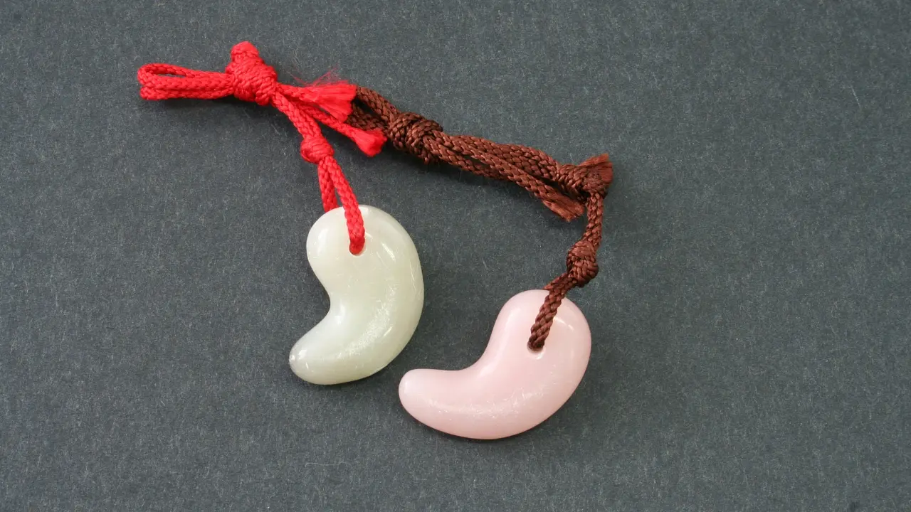 製作一顆「勾玉」珠子