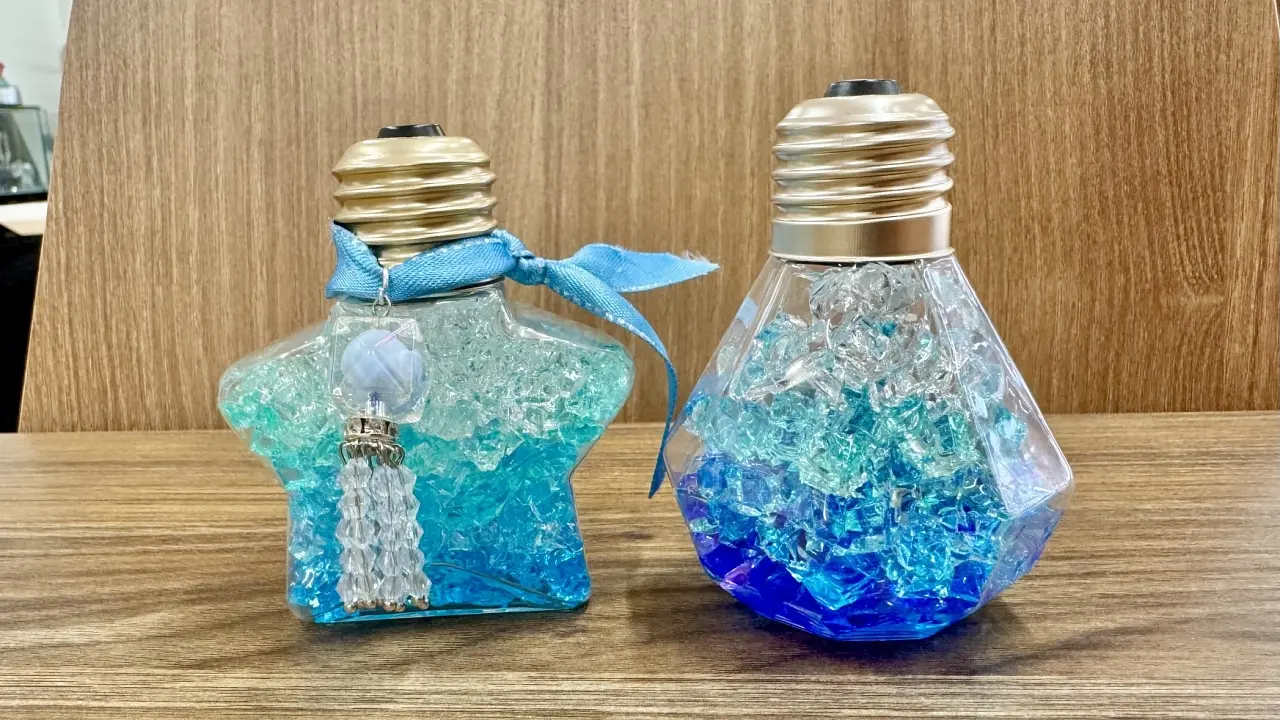 LEDライトキャンドル作り