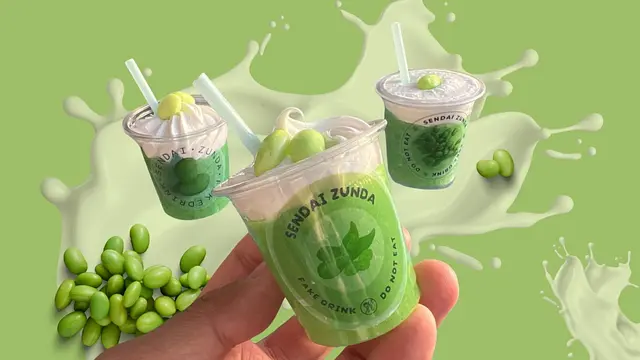 仙台ずんだフェイクドリンク作り体験（ミニトレー付き）