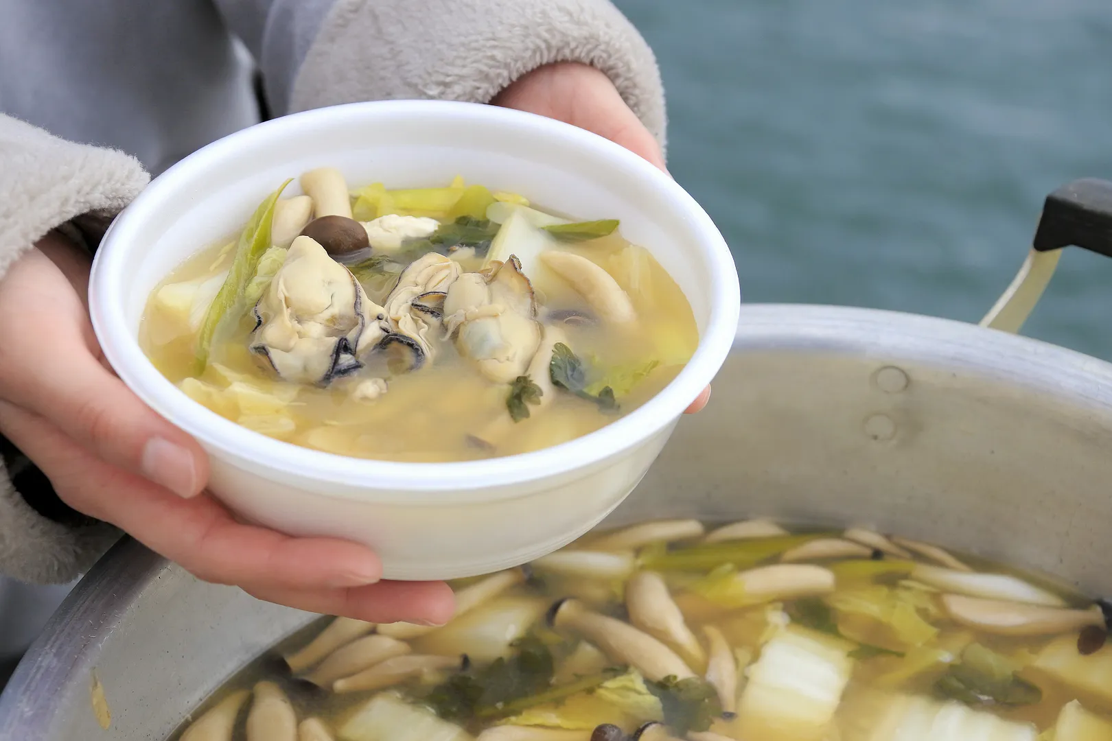 オプション牡蠣鍋