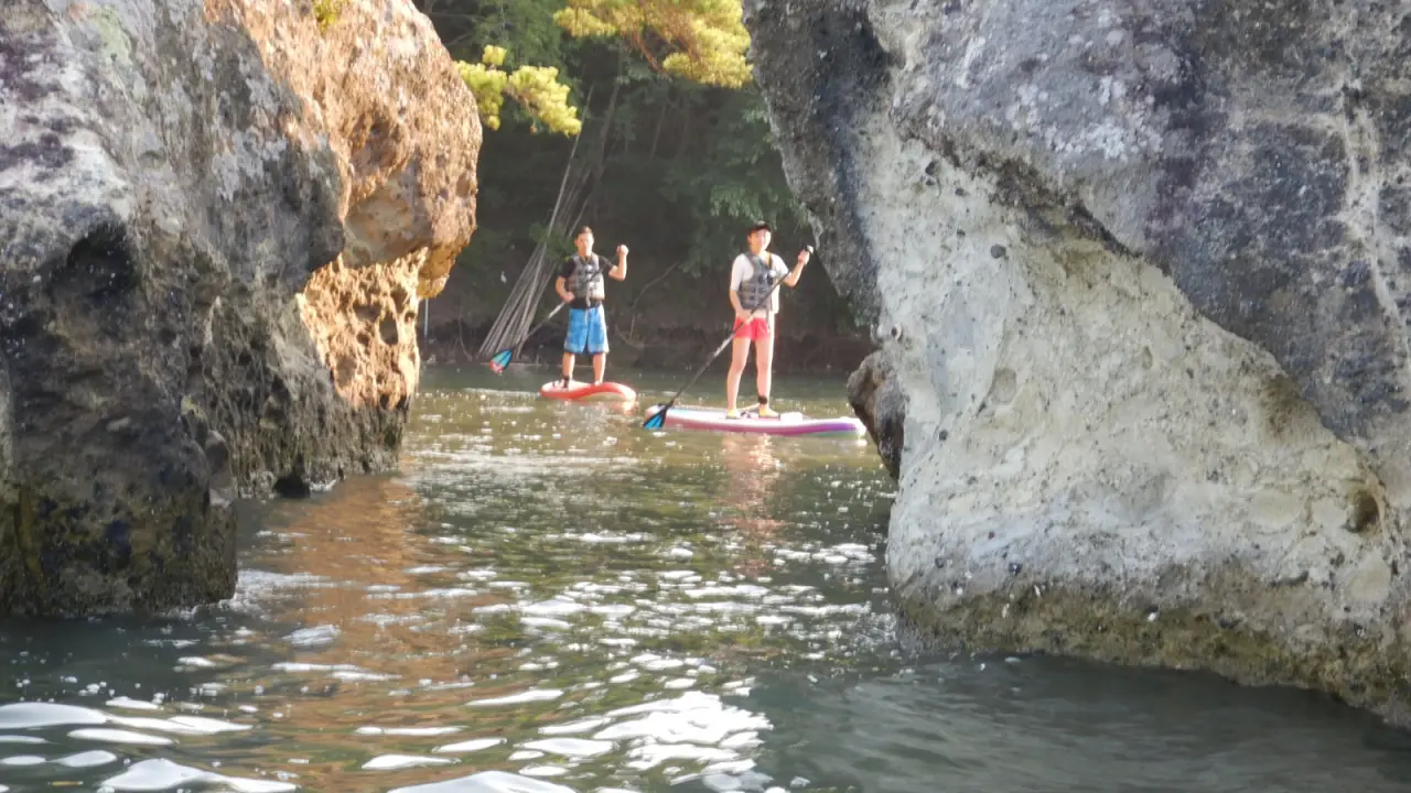 Luxury SUP Cruising Experience! Ride a Boat to a Secret SUP Location!