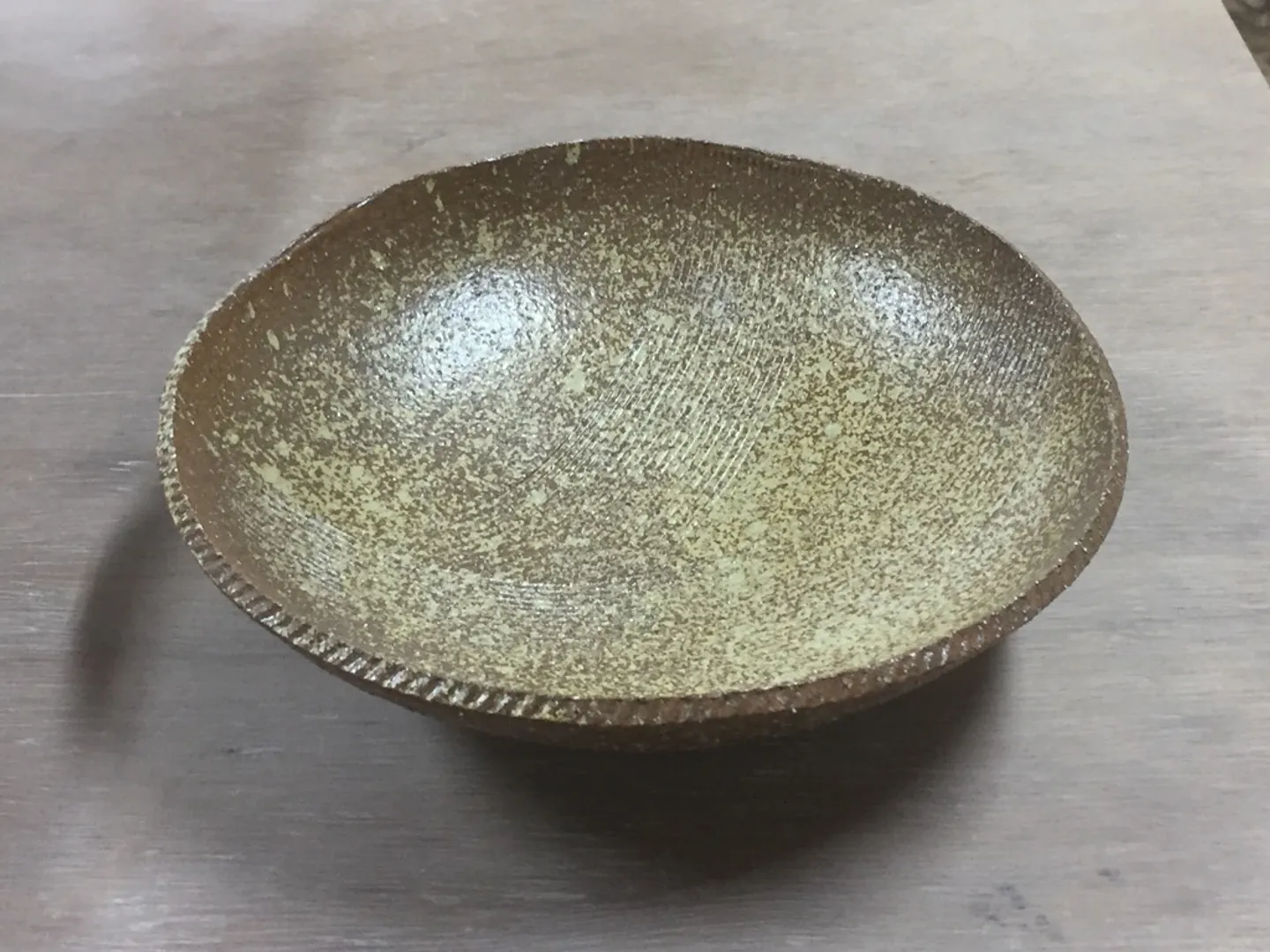 梨灰皿（利府焼）