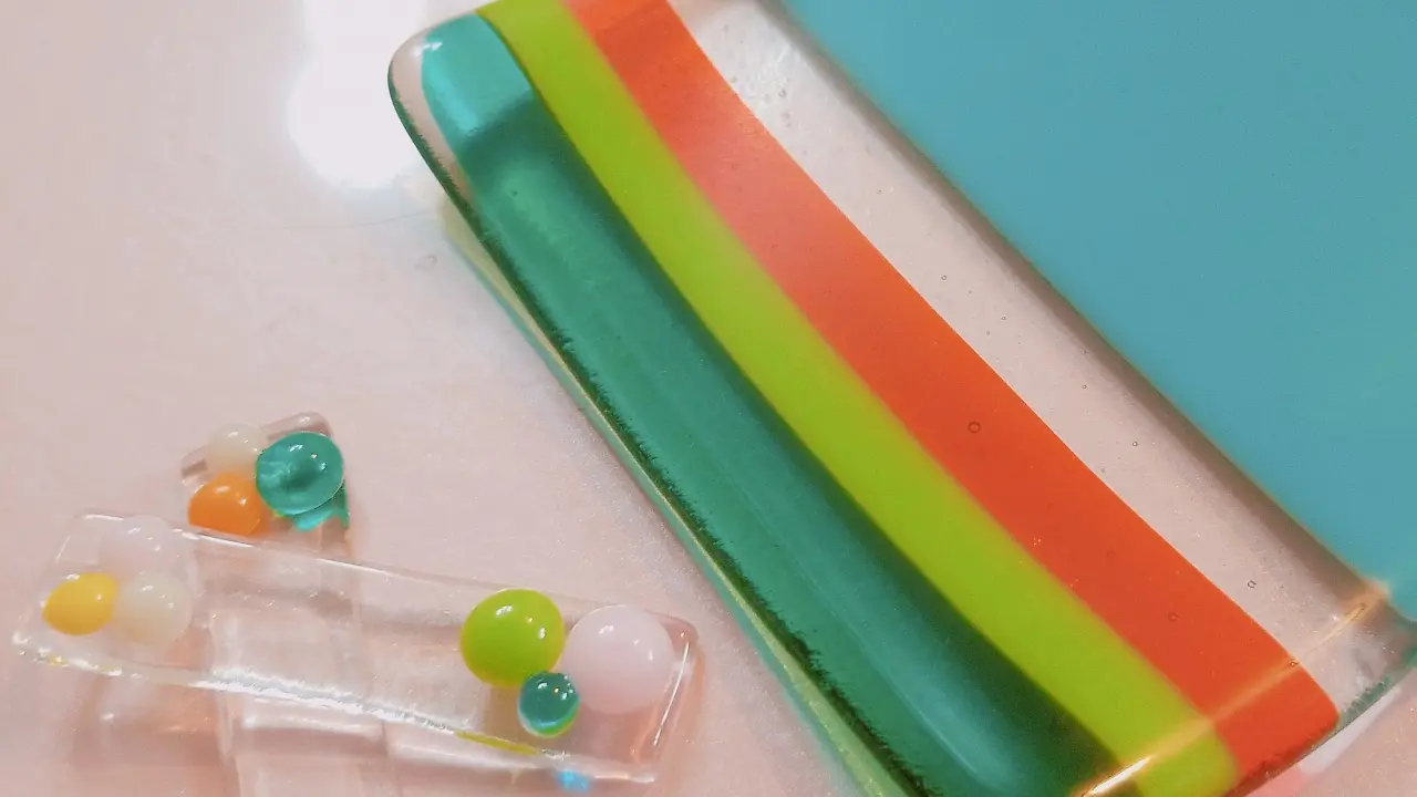 ガラスフュージング体験