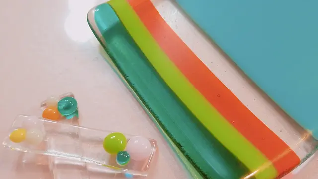 ガラスフュージング体験