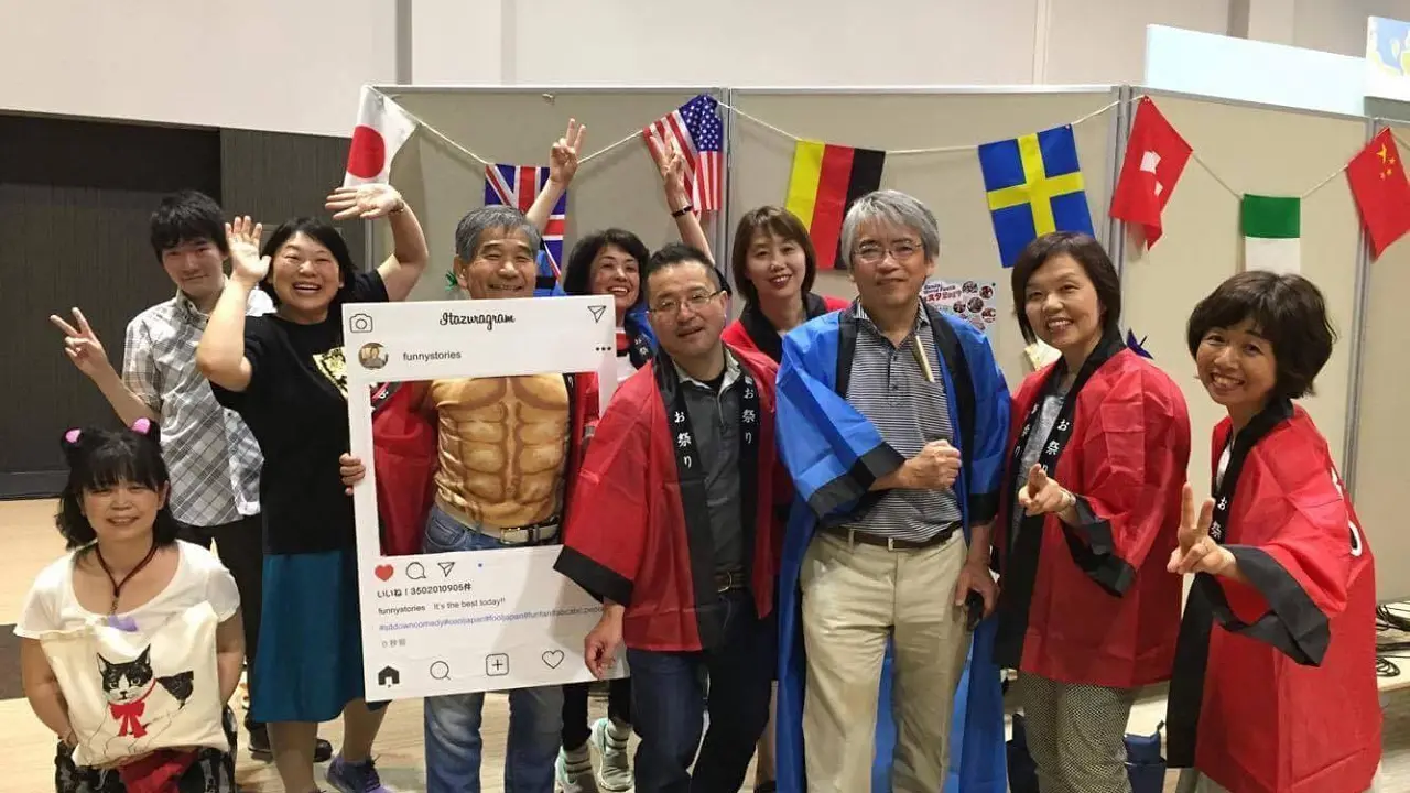 English RAKUGO Experience on ZOOM!