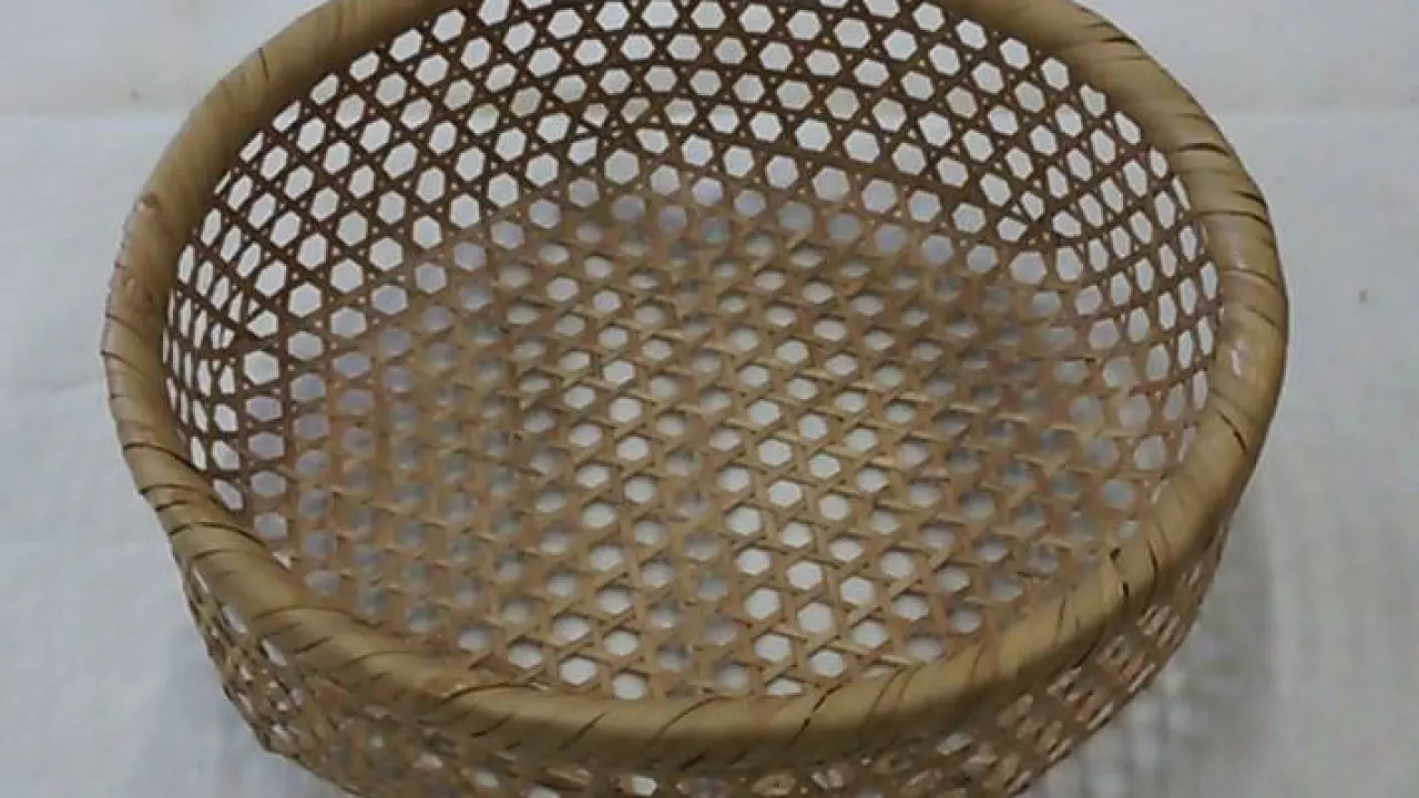 しの竹細工　目かご作り体験