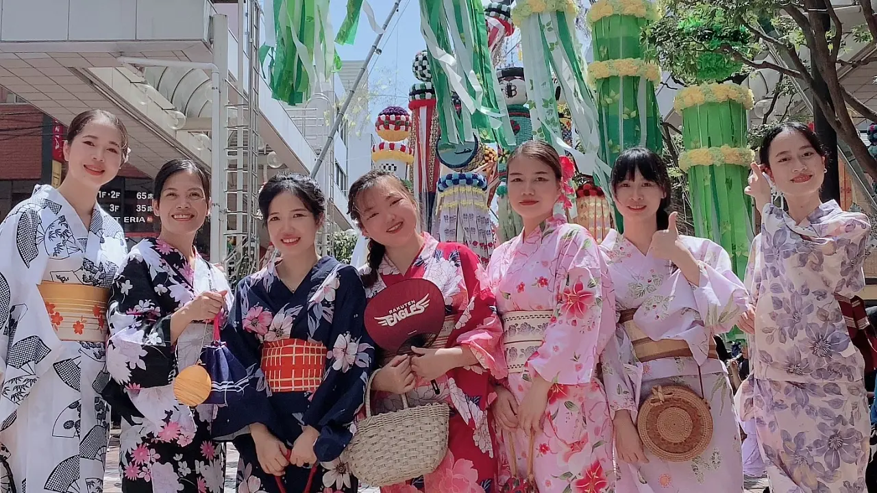 仙台浴衣、和服、更衣租赁