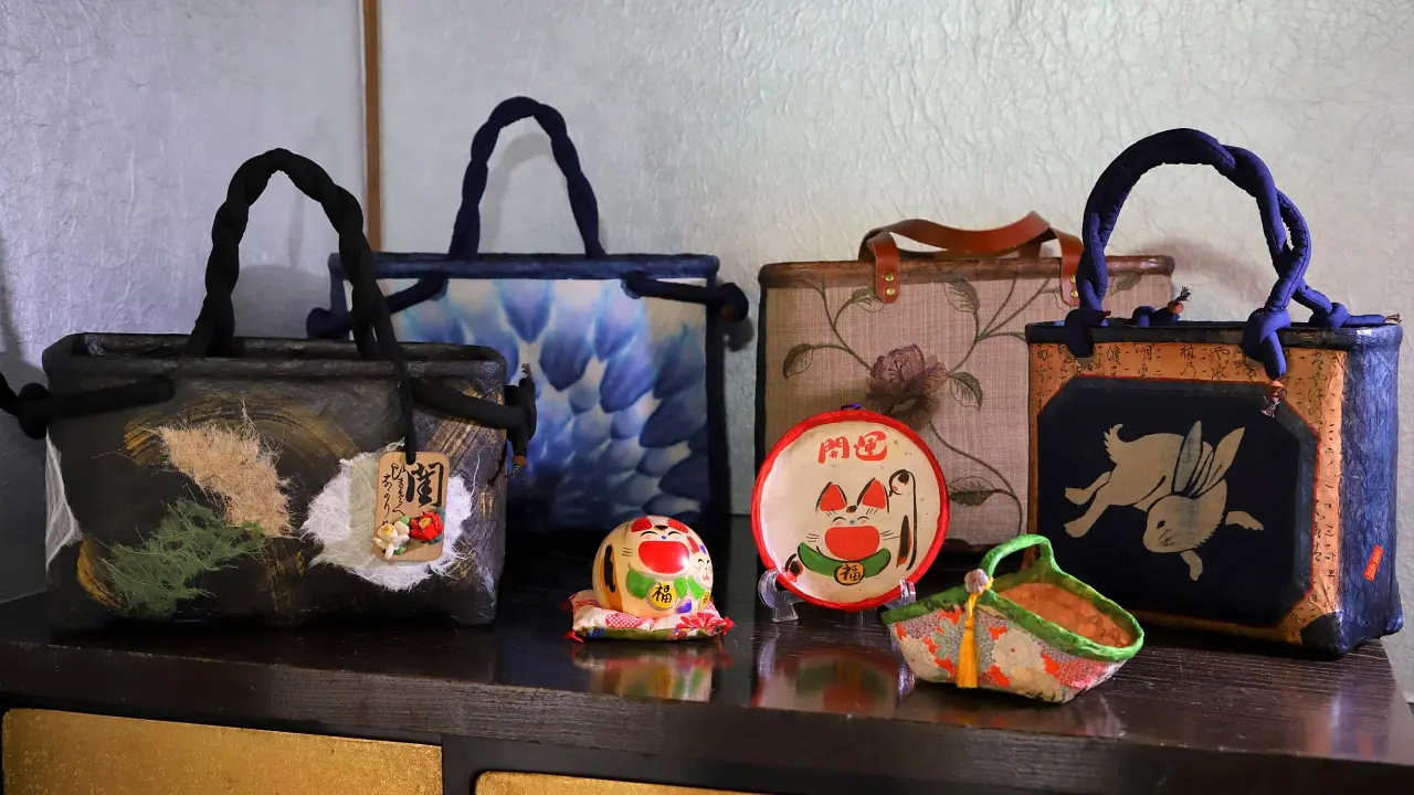 Atelier Sennichiko: Making a "Ikkan-bari" Basket Bag
