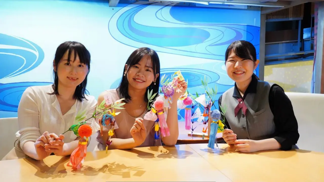「TANABATA-SCHOOL」Making Sendai Tanabata Decorations