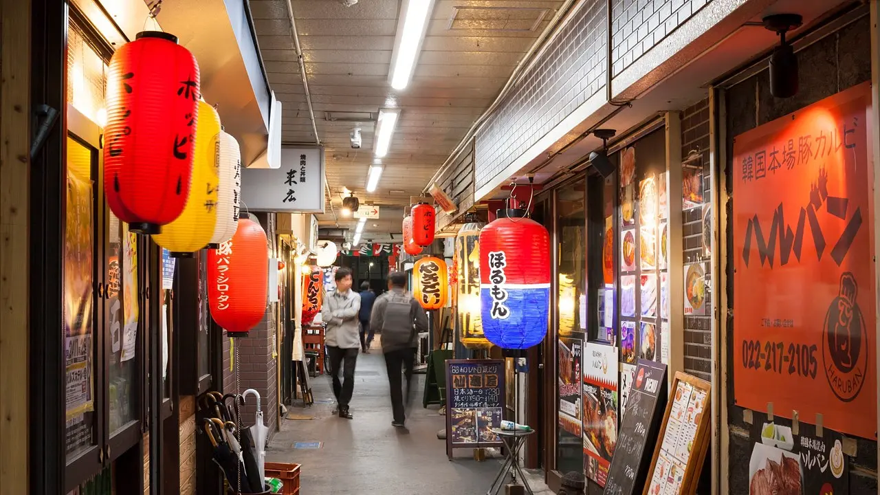 Sendai Alley Bar Hopping