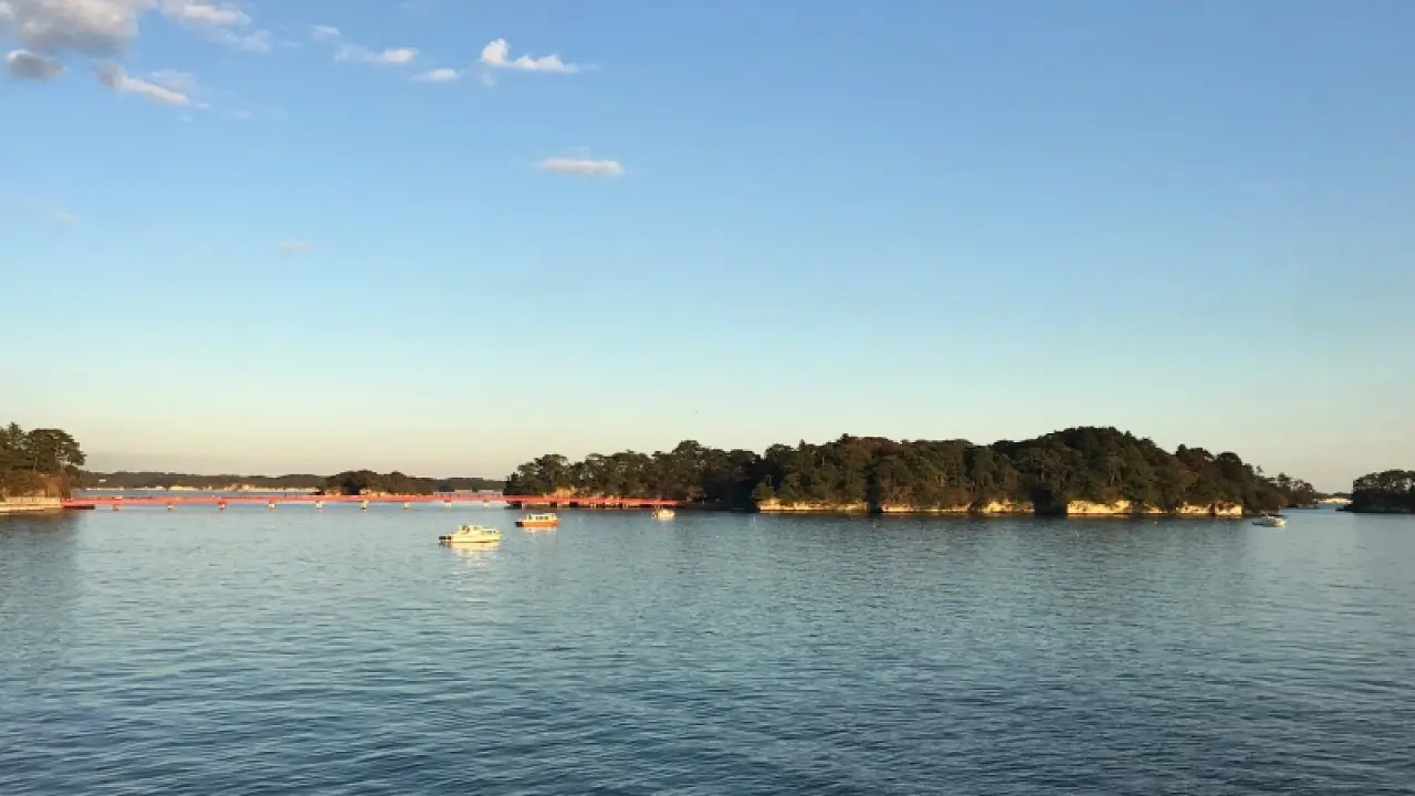 由持证导游带领的松岛私人旅游团。