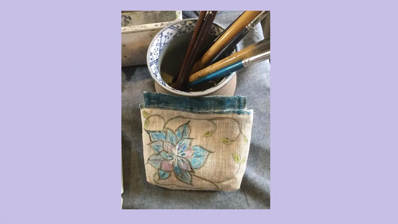 宮城の友禅で ～手描き体験