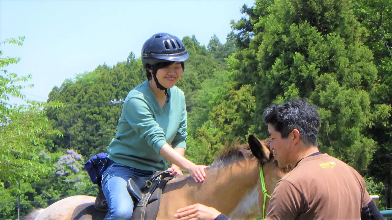 ビジター　乗馬レッスン（所要時間６０分）