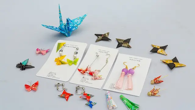 仙台七夕和紙アクセサリー作り体験（仙台七夕和紙プロジェクト）