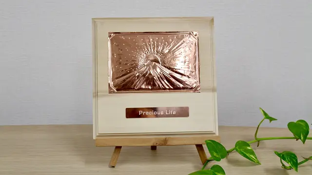 SEND-AI  銅のエンボッシング体験