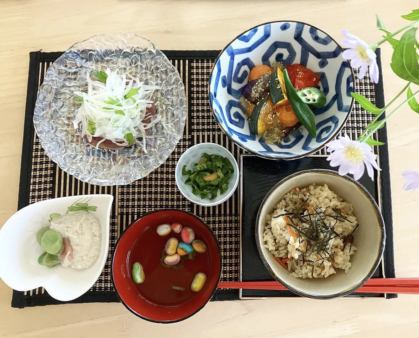 初夏の雑穀cooking