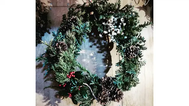季節のリース・スワッグ作り体験