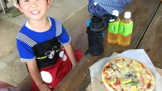 もりもりピザ焼き