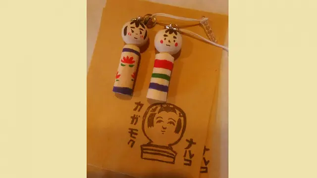 かわいい豆こけしの絵付け体験