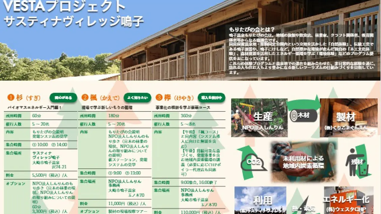 バイオマスエネルギー事業見学コース　①杉（すぎ）