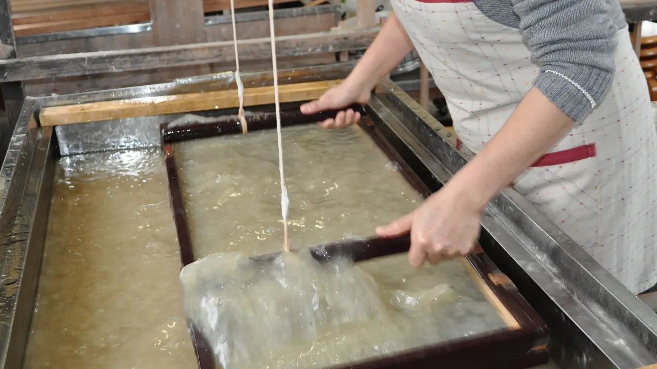 深山和紙『和紙すき体験』