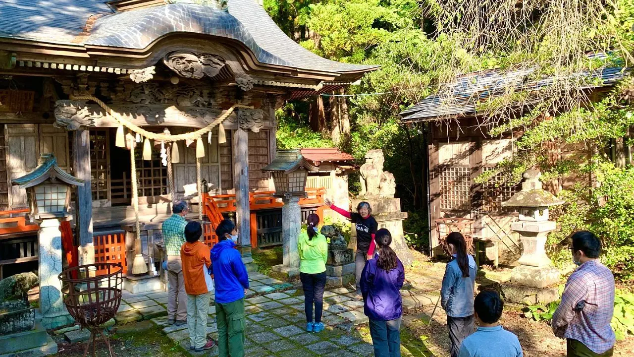 いにしえの道　蔵王古道と蔵王権現さん散策