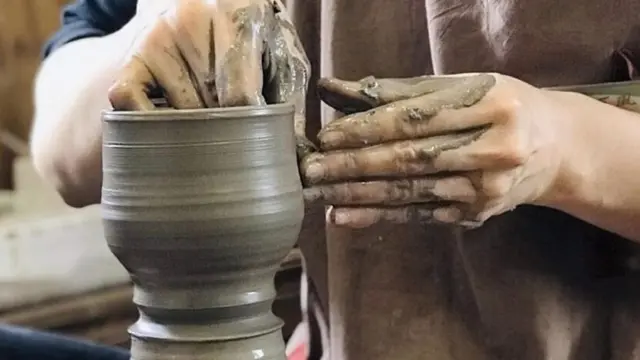 蔵王焼　万風窯【電動ろくろコース】