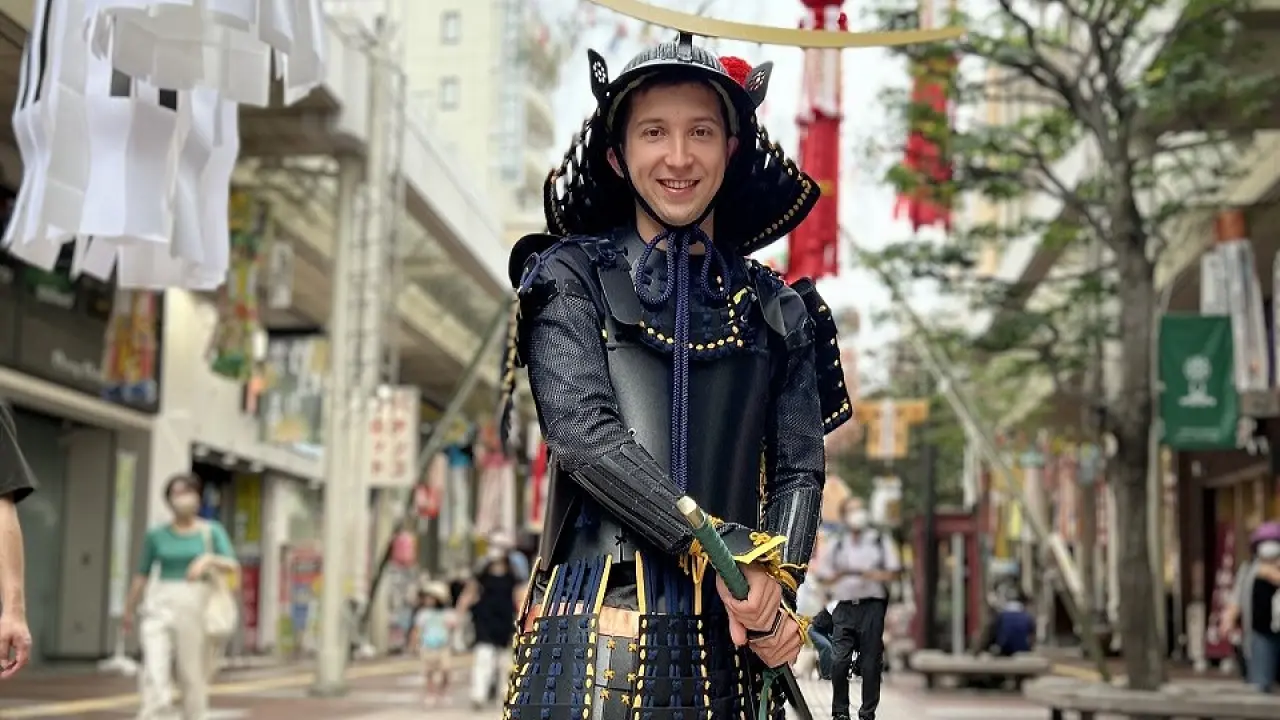 七夕祭りで甲冑体験をしよう♪