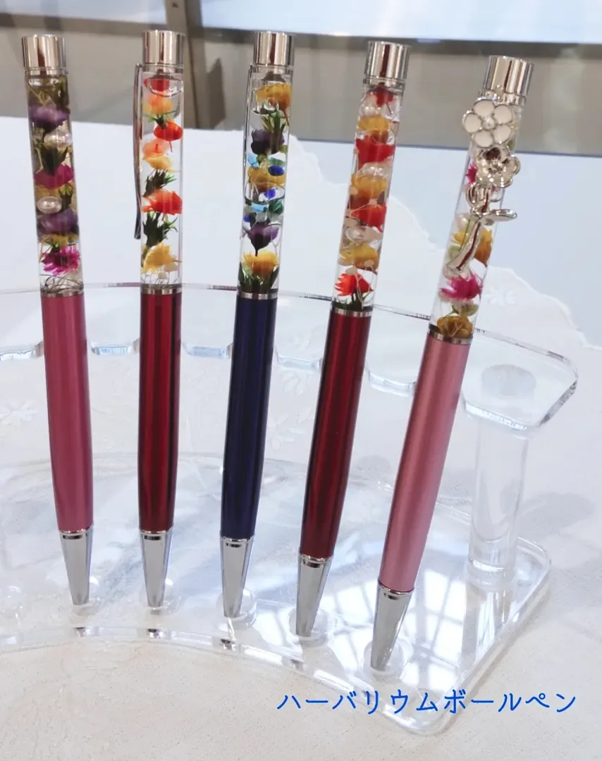 ハーバリウムボールペン製作体験