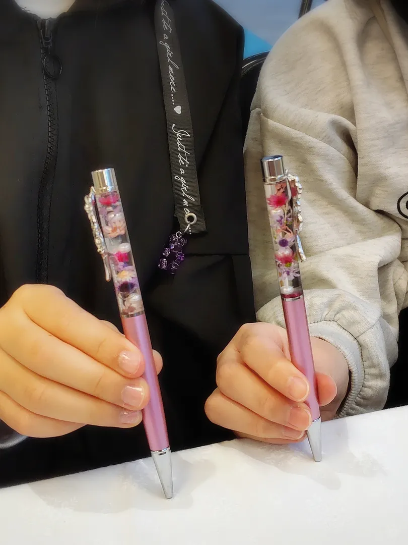 ハーバリウムボールペン製作体験