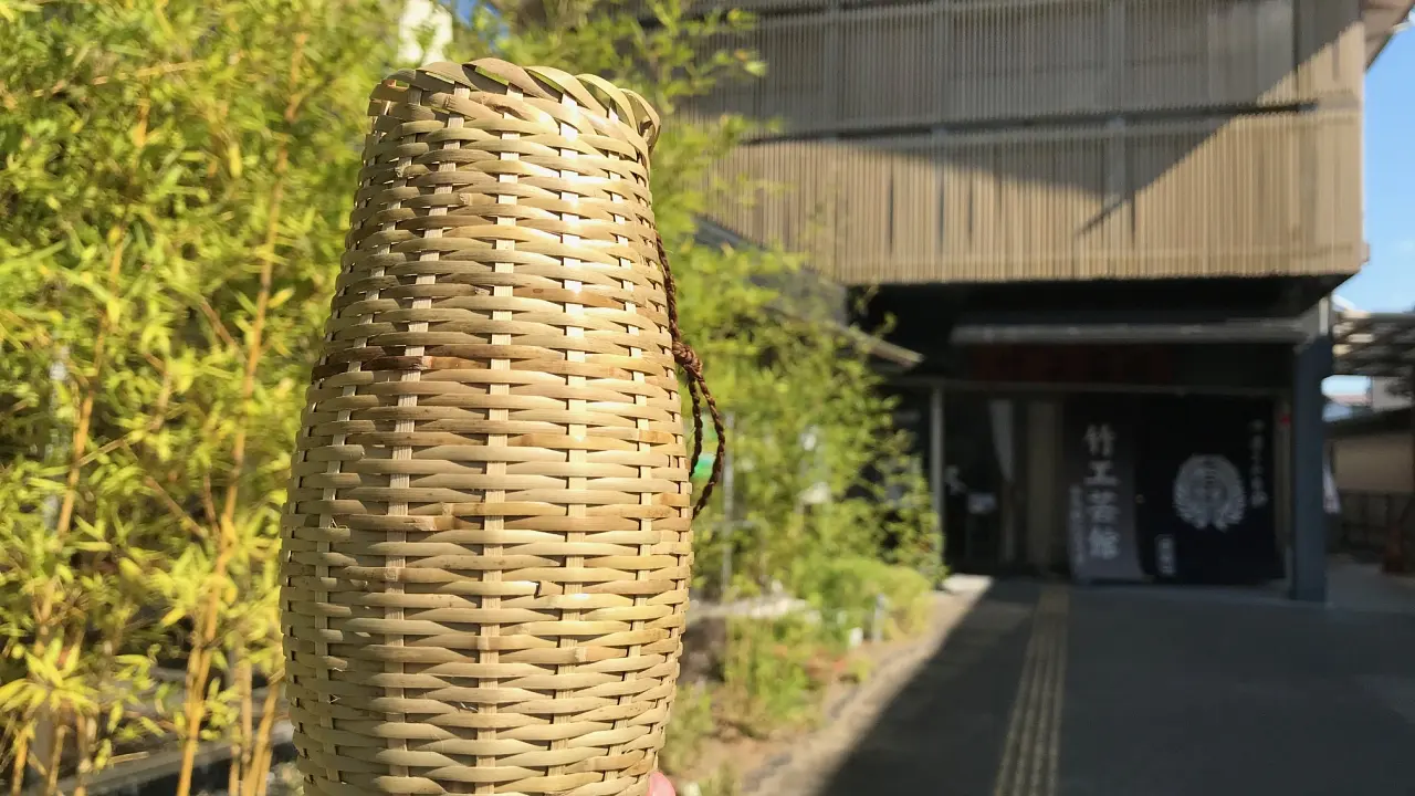 しの竹細工　一輪挿し作り体験