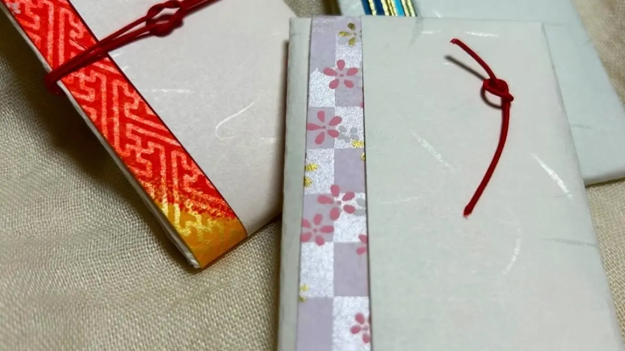 七夕和紙でポチ袋を作ろう