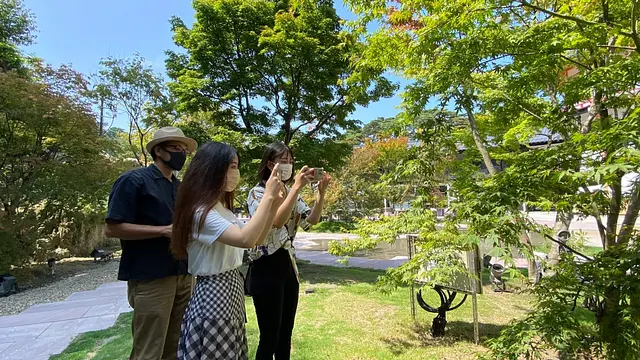 プロカメラマンが教える離宮お写んぽプラン（スマホ撮影レッスン）