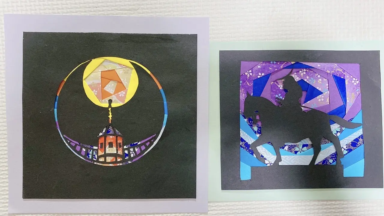 Layer Art Experience Using Sendai Tanabata Japanese Paper