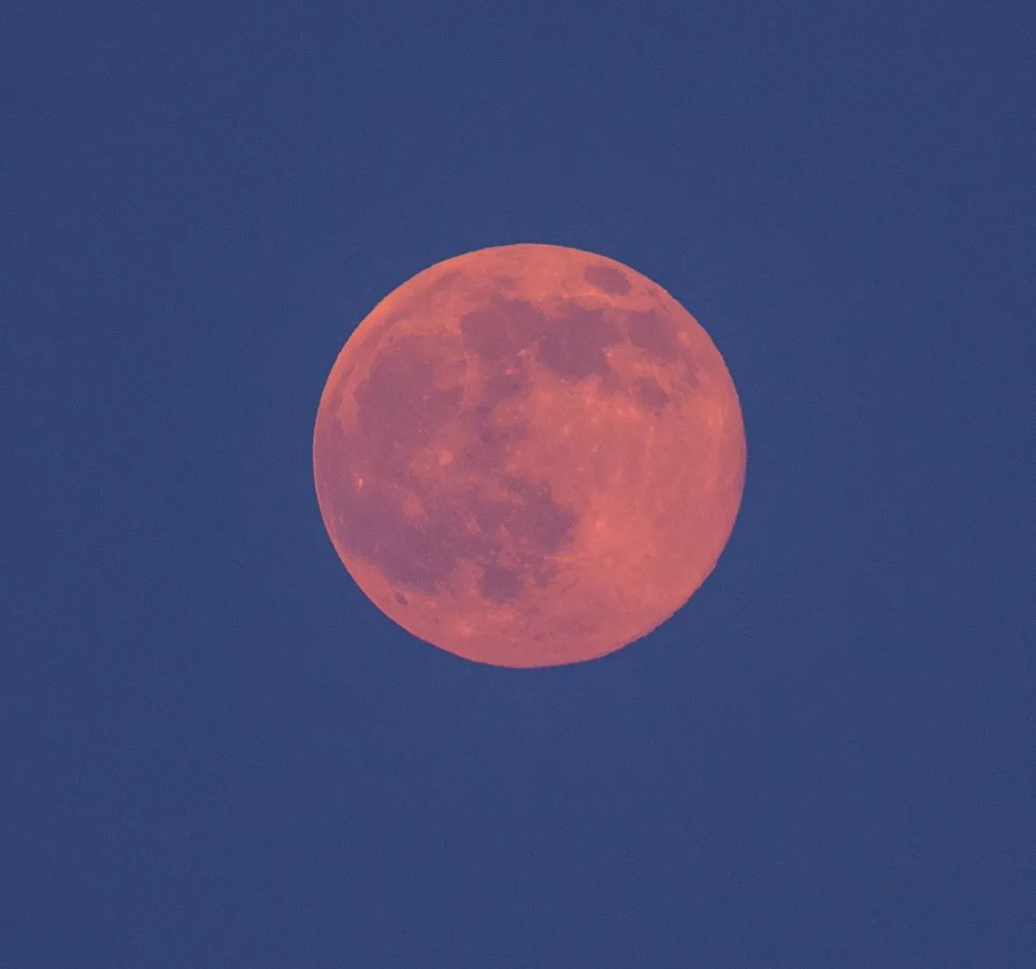 6月の満月 ストロベリムーン