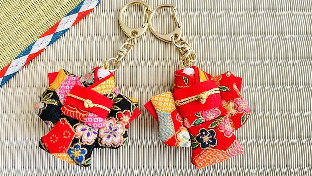 着物キーホルダー