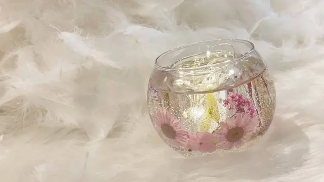 グラスランタン作り