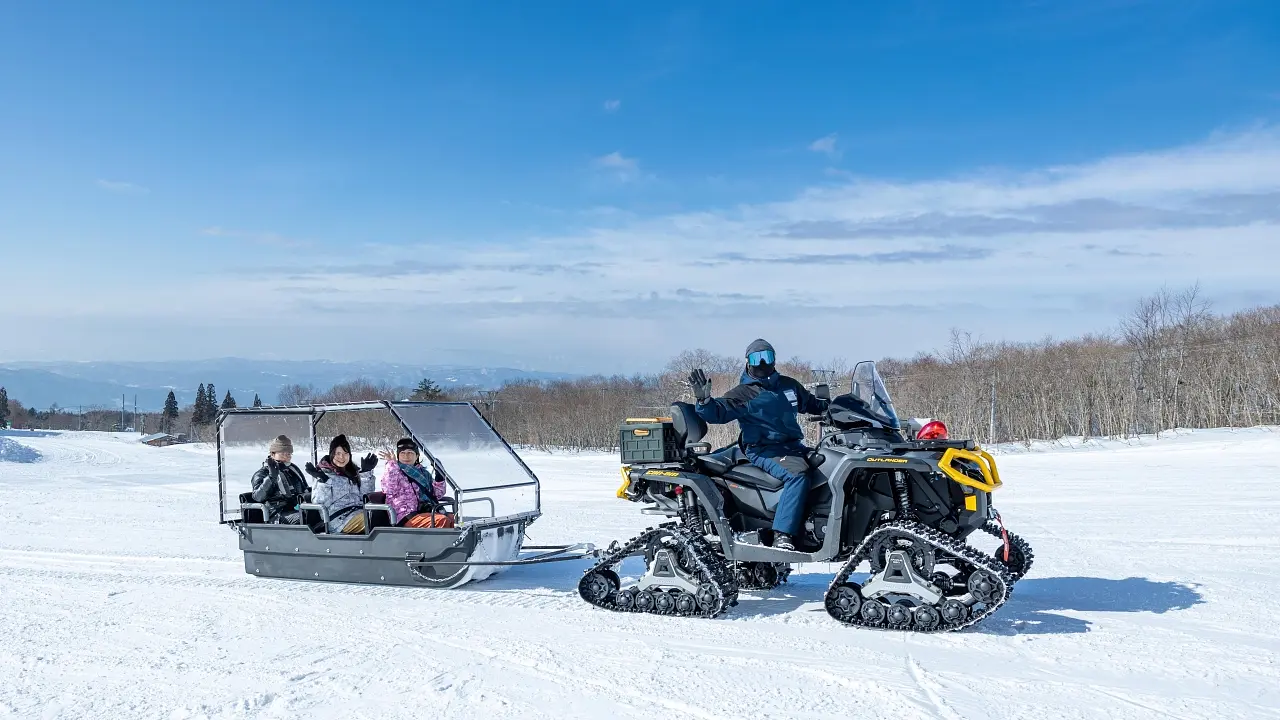 かみのやま蔵王ライザワールド　デイタイム樹氷鑑賞＆バギークルーズ【午前発/午後発】