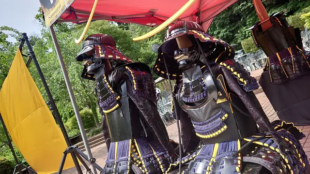 仙台城甲冑体験