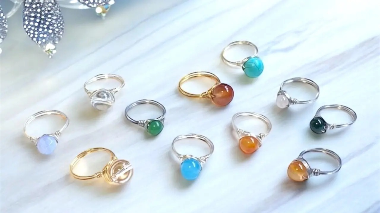 ワイヤーで作るシンプルリング体験