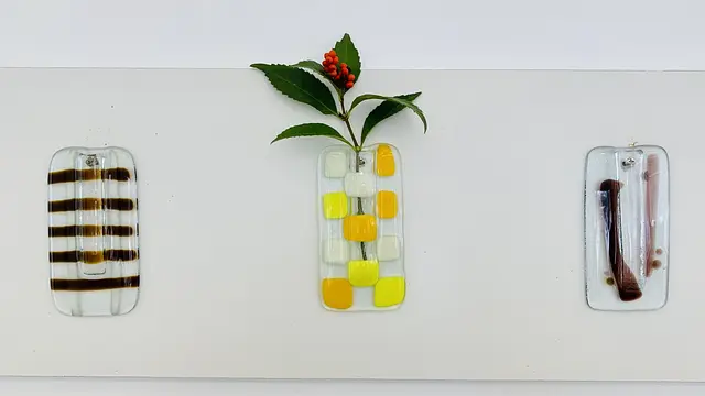 ガラスの掛け花入づくり【世界に一つだけのオリジナル作品を作ろう】