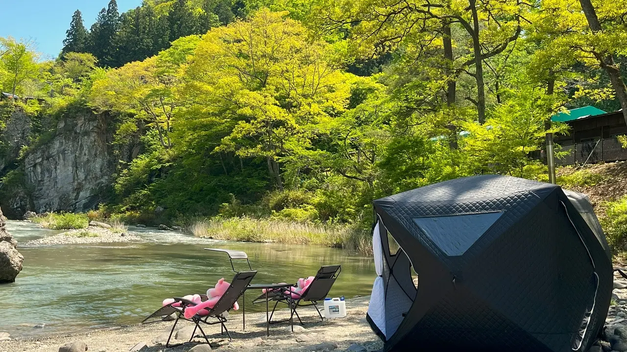 Sauna Tent Rentals in Akiu Onsen!