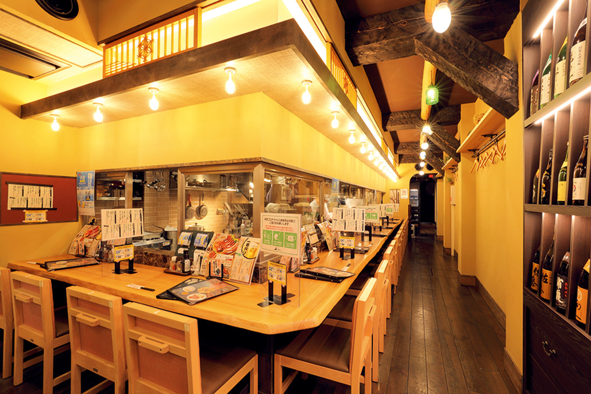 仙台市内に23店舗あり、ランチはもちろんディナー利用もおすすめ。